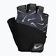 Női edző kesztyű Nike Gym Elemental Printed fekete N0002556-091 5