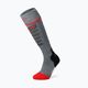 Lenz Heat Sock 5.1 Toe Cap Slim Fit szürke/piros sízokni szürke/piros színben 6