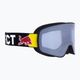 Red Bull SPECT Rush S1 matt fekete/fekete/fekete/füst/ezüst tükrös síszemüveg