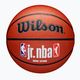 Gyermek kosárlabda Wilson NBA JR Fam Logo Indoor Outdoor barna méret 5
