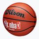 Gyermek kosárlabda Wilson NBA JR Fam Logo Indoor Outdoor barna méret 5 3
