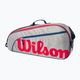 Wilson Junior 3 Pack gyermek tenisz táska szürke WR8023901001 2