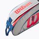 Wilson Junior 3 Pack gyermek tenisz táska szürke WR8023901001 4