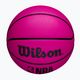 Gyermek kosárlabda Wilson DRV Mini rózsaszín méret 3 4