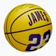Wilson NBA Player Icon Mini Lebron Mini sárga 3-as méretű gyermek kosárlabda 2