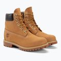 Férfi Timberland Premium 6 hüvelykes búza nubuk túrabakancsok 4