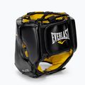 Férfi bokszsisak EVERLAST Elite Lea fejvédő fekete EV 720 3