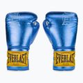Boxkesztyű Everlast Fight Leather blue 2