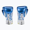 Boxkesztyű Everlast Fight Leather blue 3