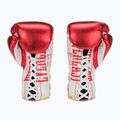 Boxkesztyű Everlast Fight Leather red 3
