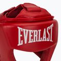 Bokszsisak Everlast amatőr versenyzői fejfedő piros 4