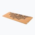 Női jógamatrac Gaiam Printed Cork Mandala barna 63495