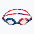 Úszószemüveg TYR Swimple USA clear/red/navy 2