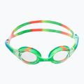 Gyermek úszószemüveg TYR Swimple Tie Dye Non-Mirrored átlátszó/ zöld/ narancssárga 2