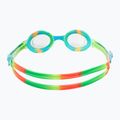 Gyermek úszószemüveg TYR Swimple Tie Dye Non-Mirrored átlátszó/ zöld/ narancssárga 4
