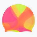 Gyerek úszósapka TYR Tiedye Silicone Multicolor Jr yellow/pink/orange 2