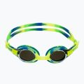 TYR Swimple Tie Dye tükrös arany/zöld/kék gyermek úszószemüveg 2