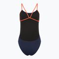 Női egyrészes fürdőruha TYR Hexa Cutoutfit navy/narancssárga 2
