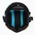 Gyerek sísisak Bollé Quiz Visor Jr black/blue matte/orange gun 5