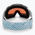 Síszemüveg Bollé Nevada Small white metalic blue matte/azure 3