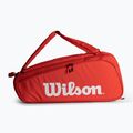 Tenisz táska Wilson Super Tour 15 db piros WR8010301 2