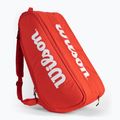Tenisz táska Wilson Super Tour 15 db piros WR8010301 3