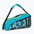 Gyermek tenisztáska Wilson Junior Racketbag kék WR801780101001