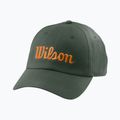 Férfi Wilson Script Twill sapka zöld WRA788608 5