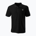 Férfi tenisz póló Wilson Stripe Polo fekete WRA789707