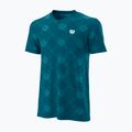 Wilson PWR SMLS Henley III férfi teniszpóló kék WRA804502