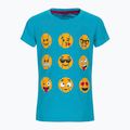 Gyermek teniszpóló Wilson Emoti-Fun Tech Tee kék WRA807903