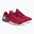 Női teniszcipő Wilson Rush Pro 4.0 Clay beet red/white/tropical peach 4