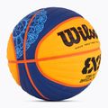 Wilson Fiba 3x3 kosárlabda Paris Retail kosárlabda 2024 kék/sárga 6-os méret 2