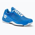 Wilson Rush Pro 4.0 Clay férfi teniszcipő french blue/white/navy blazer