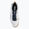 Férfi teniszcipő Wilson Rush Pro 4.5 Clay RG fehér/ navy blézer/ gumi 5