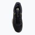 Férfi teniszcipő Wilson Rush Lite 5 black/white/safety yellow 5
