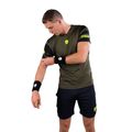 Férfi teniszpóló HYDROGEN Camo Tech zöld T00514397