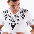 Férfi HYDROGEN Tribal Tech tenisz póló fehér T00530001 3