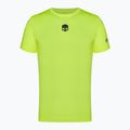Férfi HYDROGEN Basic Tech Tee fluoreszkáló sárga teniszpóló 4