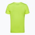 Férfi HYDROGEN Basic Tech Tee fluoreszkáló sárga teniszpóló 5