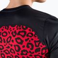 Férfi HYDROGEN Panther Tech Tee fekete/piros teniszpóló 5
