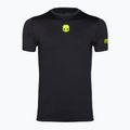 Férfi HYDROGEN Panther Tech Tee fekete/sárga tenisz póló 5