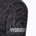 Férfi teniszpóló HYDROGEN Chrome Tech Tee szürke 7