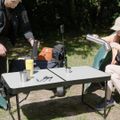 AQUASTIC Caro összecsukható szállító kocsi bézs színű 18