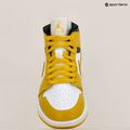 Nike Air Jordan 1 Mid női cipő fehér/fekete/vivid sulfur 9