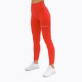 Női leggings Gym Glamour push up korall narancs 369