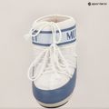 Női Moon Boot Icon Low Nylon elefánt szürke/fehér hócsizma 9