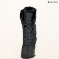 Női Sorel Whitney II Plus Tall Lace WP fekete/tengeri só hócsizma 10