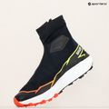 Salomon férfi futócipő Winter Cross Spike fekete/tüzes korall/sárga biztonsági sárga 18