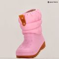 Crocs Classic Neo Puff Boot Toddler rózsaszín tweed/gum gyermek hócsizma 9